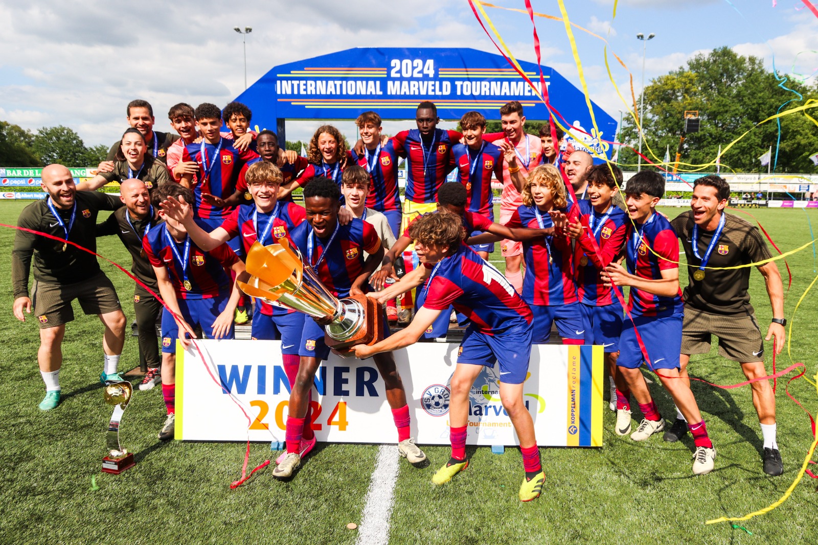 Marveldtoernooi 2024 - Winnaar FC Barcelona