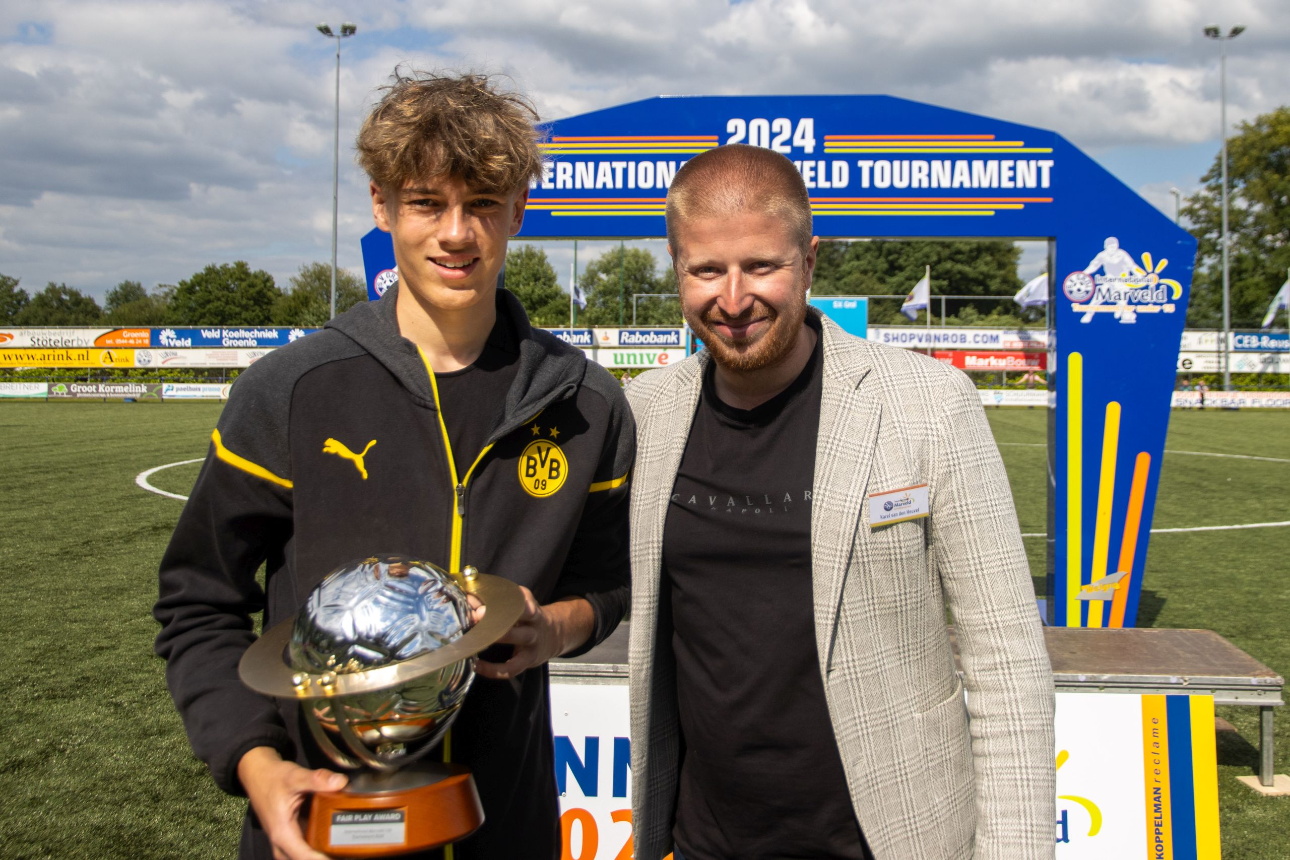 Marveldtoernooi 2024 - Winnaar Fair Play Cup Borussia Dortmund
