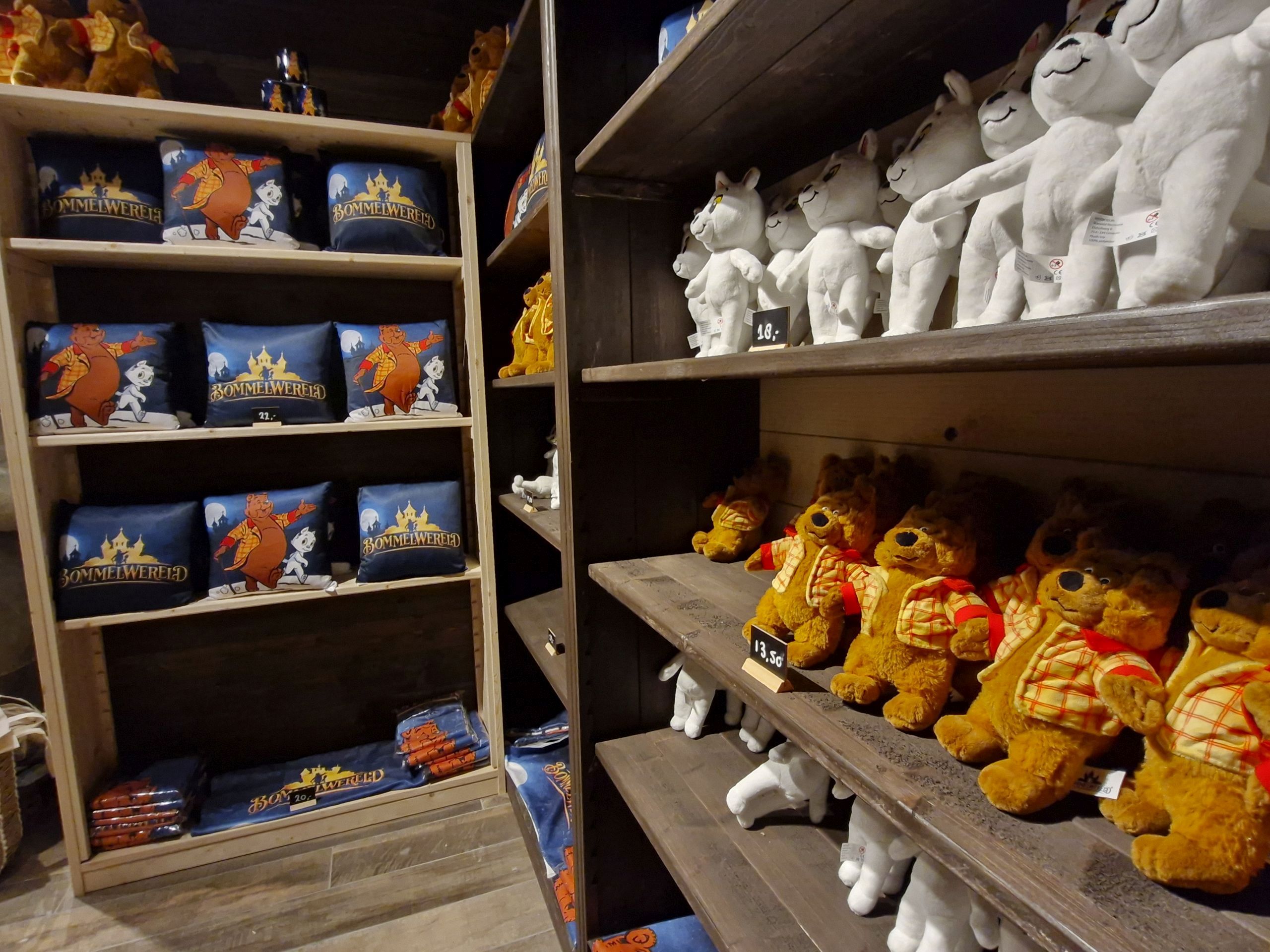 Indoor attractiepark Bommelwereld - De Bommelboetiek