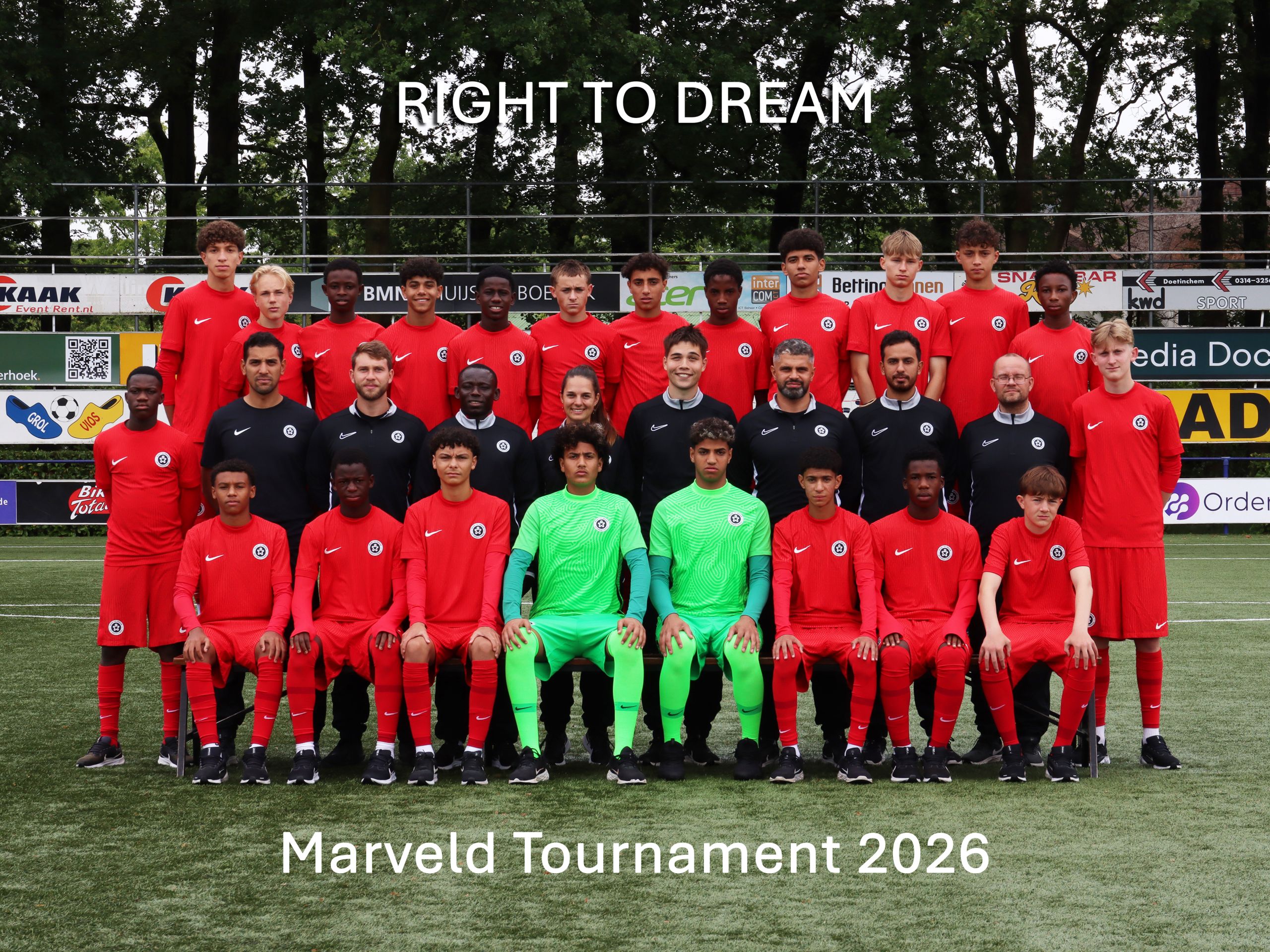 Marveldtoernooi 2026 - Team Right to Dream