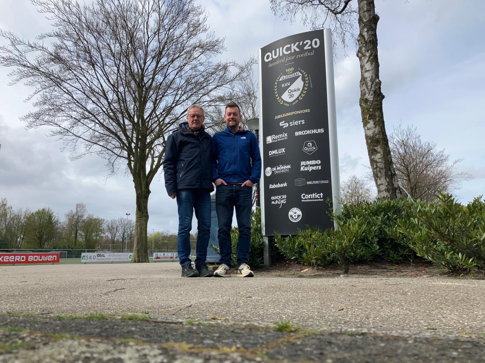 Supporter van het Marveldtoernooi - Hans en Tom Rooze